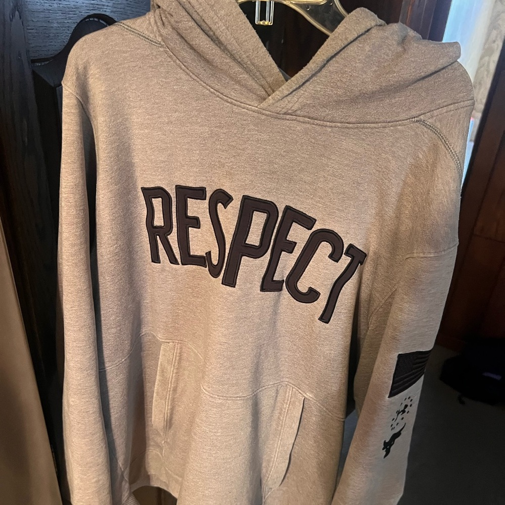 Project Rock Grey Respect Hoodie 2018-2019